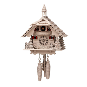 Coucous quartz Le CoucoMu et son Chalet. Réf. 444/3QM