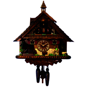 Coucous mécaniques Le coucou, et le Berger Réf 45112