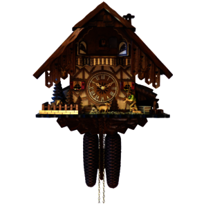 Coucous mécaniques Le coucou, et le Berger Réf 48712MT