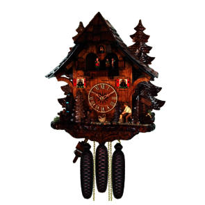 Coucous mécaniques Le coucou, et le bûcheron Réf 473/8MT