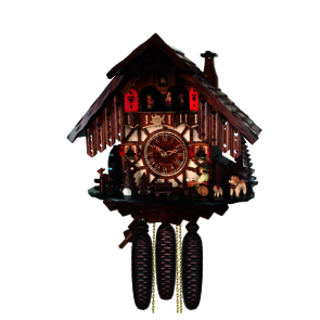 Coucous mécaniques Le coucou, et le buveur de Bière Réf 487/8MT