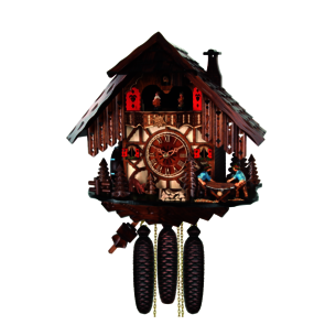 Coucous mécaniques Le coucou, et les scieurs de bois Réf 4877/8MT