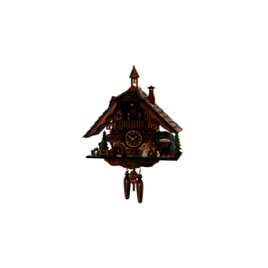 Coucous quartz Le coucou, le Chalet et le Glacier. Réf48120QMT. Engstler