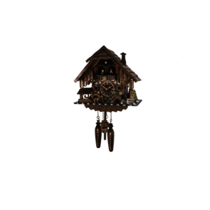 Coucous quartz Le Coucou, le chalet et les Ours. Réf.48713QMT