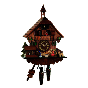 Coucous mécaniques Le coucou, les amoureux et le manège. Réf 4484MT