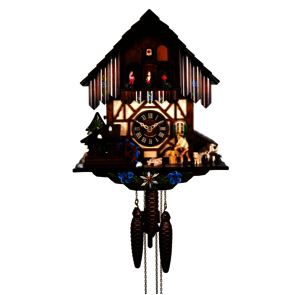 Coucous mécaniques Le coucou, les bûcherons et le manège. Réf 463MT