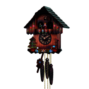 Coucous mécaniques Le coucou, son Chalet, et les valse des personnages. Réf 430MT