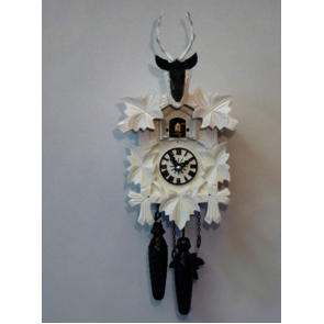 Coucous mécaniques Le coucou cerf design noir. Réf 522/5/15. Engstler