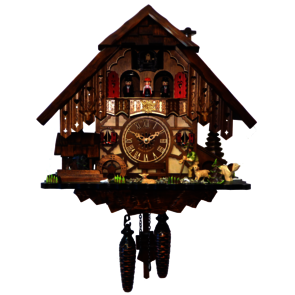 Coucous quartz Le coucou et Berger. Réf 48712QMT. Engstler