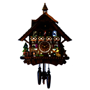 Coucous quartz Le coucou et Buveur de bière. Réf 4492QMT. Engstler