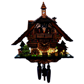 Coucous quartz Le coucou et Buveur de bière. Réf 4812QMT. Engstler