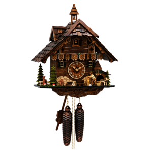 Coucous mécaniques Le coucou et l'Enfant. Réf 4835/8. Engstler