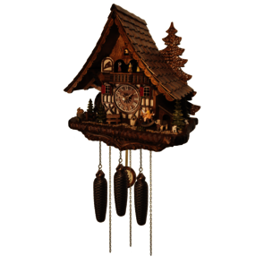 Coucous mécaniques Le coucou et l'Enfant. Réf 4995/8MT. Engstler