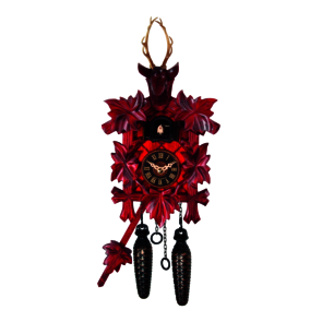 Coucous quartz Le Coucou et la tête de cerf Réf. 522/5QMRouge 