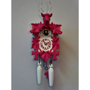 Coucous mécaniques Le Coucou et la Tête de Cerf Rose. Réf 522/5/17. Engstler