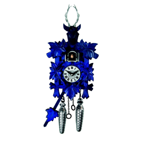 Coucous quartz Le Coucou et la tête de Cerf. Réf 522/5QBLEU. Engstler