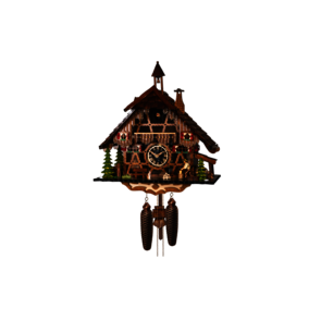 Coucous mécaniques Le coucou et le Bûcheron. Réf 2651/8. Engstler