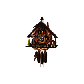 Coucous mécaniques Le coucou et le Bûcheron. Réf 2651/8MT. Engstler