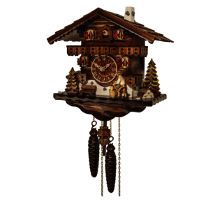 Coucous mécaniques Le coucou et le Bûcheron. Réf 4581. Engstler