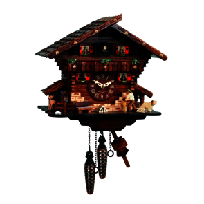 Coucous mécaniques Le coucou et le Bûcheron. Réf 482. Engstler