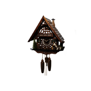 Coucous mécaniques Le coucou et le Bûcheron. Réf 4951/8JOURS. Engstler