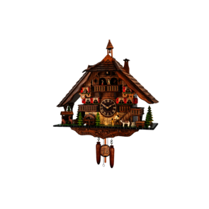 Coucous quartz Le Coucou et le bûcheron. Réf. 489QM