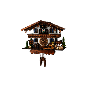 Coucous quartz Le coucou et le buveur de bière. Réf 447QMT. Engstler