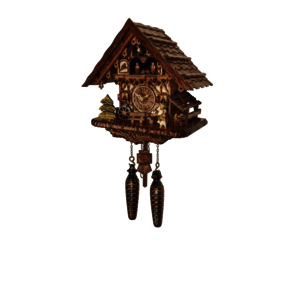 Coucous quartz Le coucou et le Buveur de bière. Réf 4692QMT. Engstler