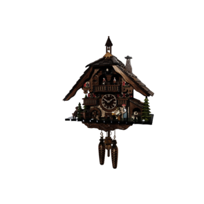 Coucous quartz Le coucou et le buveur de bière. Réf48115QMT. Engstler