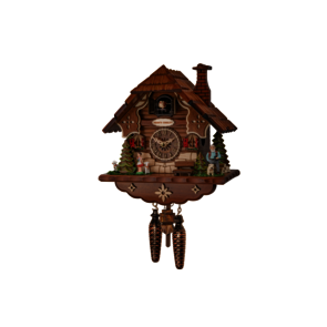 Coucous quartz Le coucou et le Chalet de Heidi. Réf 3613Q. Engstler