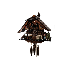 Coucous mécaniques Le coucou et le Chalet de la Bergère. Réf 48114MT Engstler