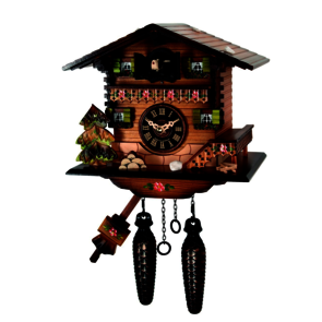 Coucous quartz Le coucou et le chalet. Réf 422Q. Engstler