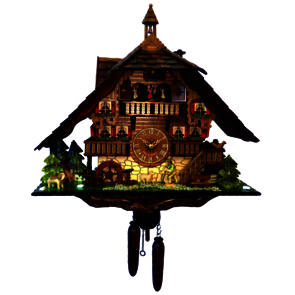 Coucous quartz Le coucou et le Chalet. Réf 48912QMT. Engstler