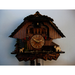 Coucous quartz Le coucou et le chien. Réf 443Q. Engstler