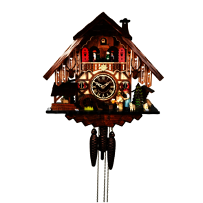 Coucous mécaniques Le coucou et le couple de Berger. Réf 48715MT Engstler