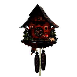 Coucous mécaniques Le coucou et le pêcheur. Réf 4769/8JOURS. Engstler