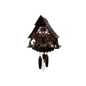 Coucous mécaniques Le coucou et les Bûcherons. Réf 46619/8JOURS. Engstler