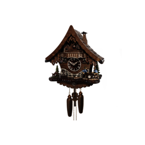 Coucous mécaniques Le coucou et les Bûcherons. Réf 4797/8JOURS. Engstler