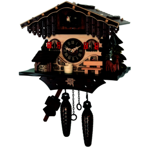 Coucous quartz Le coucou et les daims. Réf 402QM. Engstler