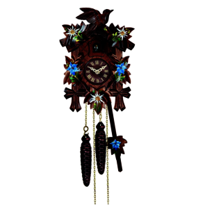 Coucous mécaniques Le coucou et les Edelweiss. Réf 532/10. Engstler