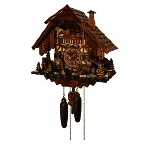 Coucous mécaniques Le coucou et les Ours. Réf 48713/8JOURS. Engstler