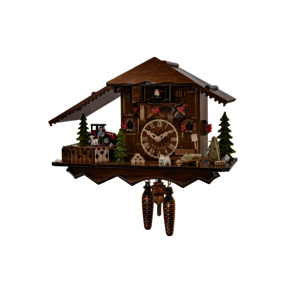 Coucous quartz Le coucou et son Chalet. Réf 42830QMT. Engstler