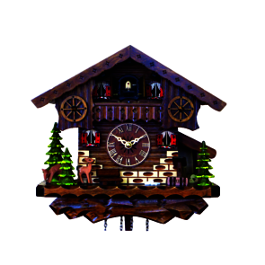 Coucous quartz Le coucou et son chalet. Réf 445QM. Engstler