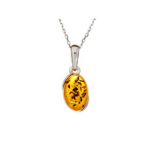Collection Ambre PENDENTIF ARGENT AMBRE AB-PE011