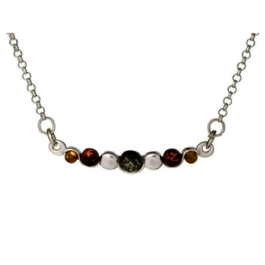 Collection Ambre PENDENTIF ARGENT AMBRE AJWK1-267MR