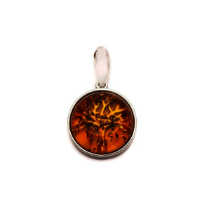 Collection Ambre Pendentif Argent Ambre GDW31R