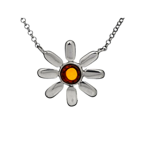 Collection Ambre PENDENTIF ARGENT AMBRE KL-CL04R
