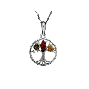 Collection Ambre PENDENTIF ARGENT AMBRE KM275WMR