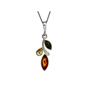 Collection Ambre PENDENTIF ARGENT AMBRE MGW19MR