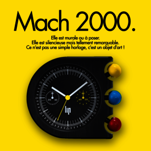 Pendules Lip Pendule Mach 2000 670072